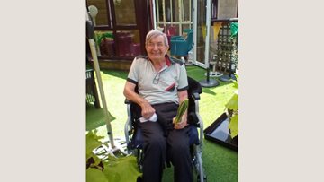 Residents at Bankwood care home have been spending time in the garden